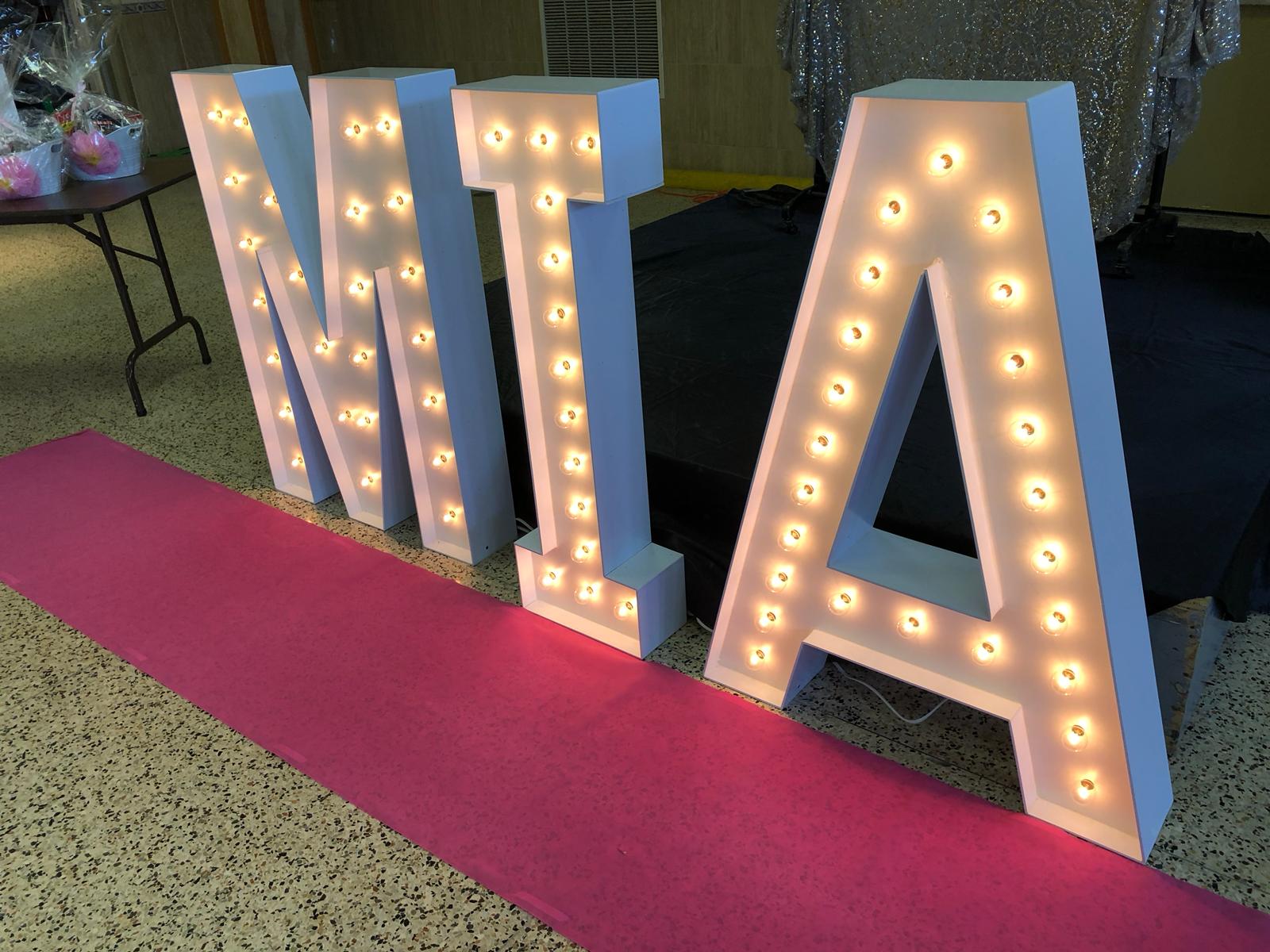 Los Angeles Marquee Letters  Marquee Light and Marquee Letter Rentals