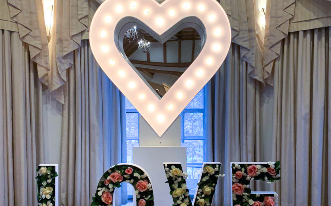 5 types of Marquee Letters for Anniversary Parties