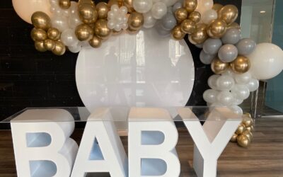 Marquee Tables at Baby Showers in Chicago