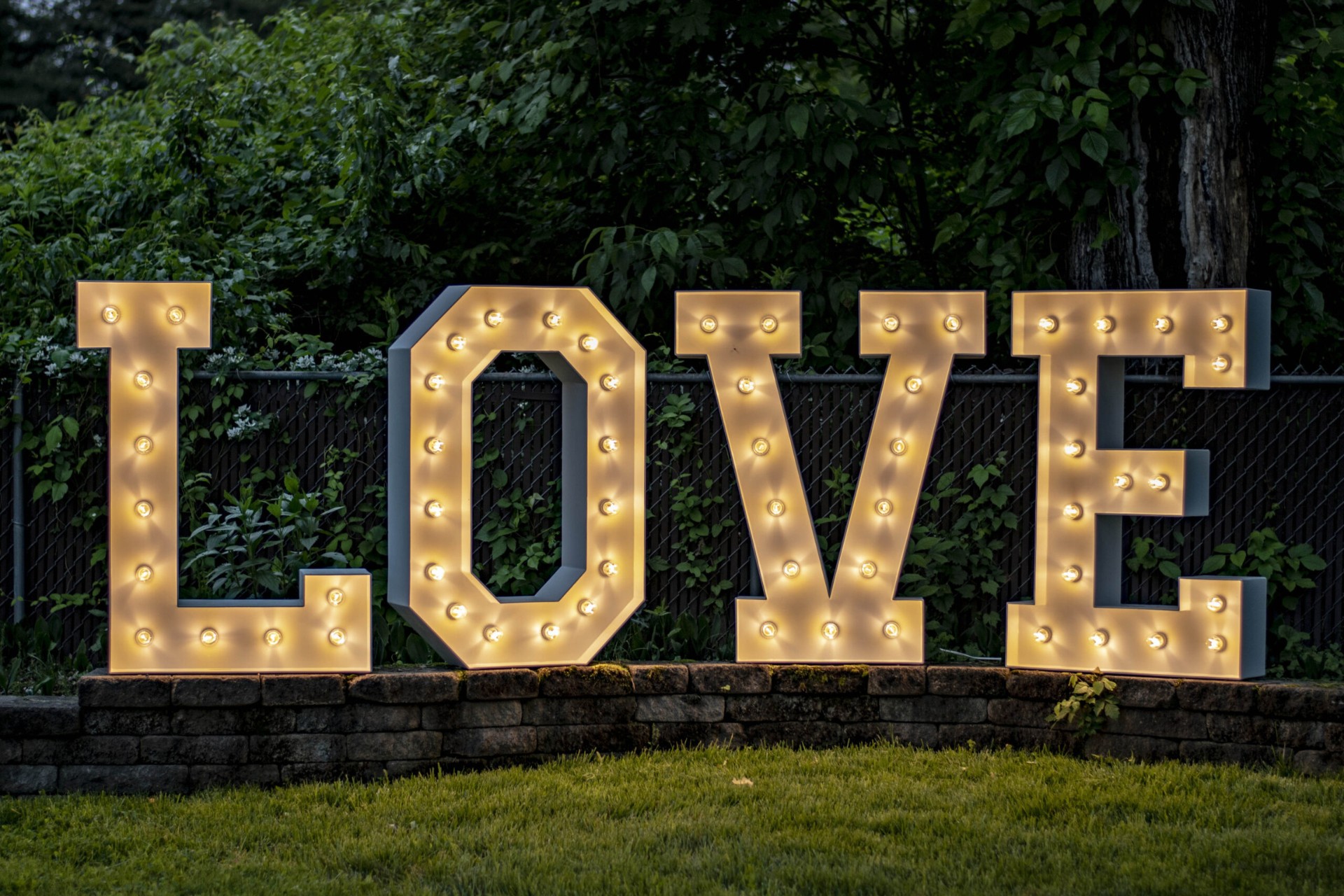Austin Love Marquee Letters Rental