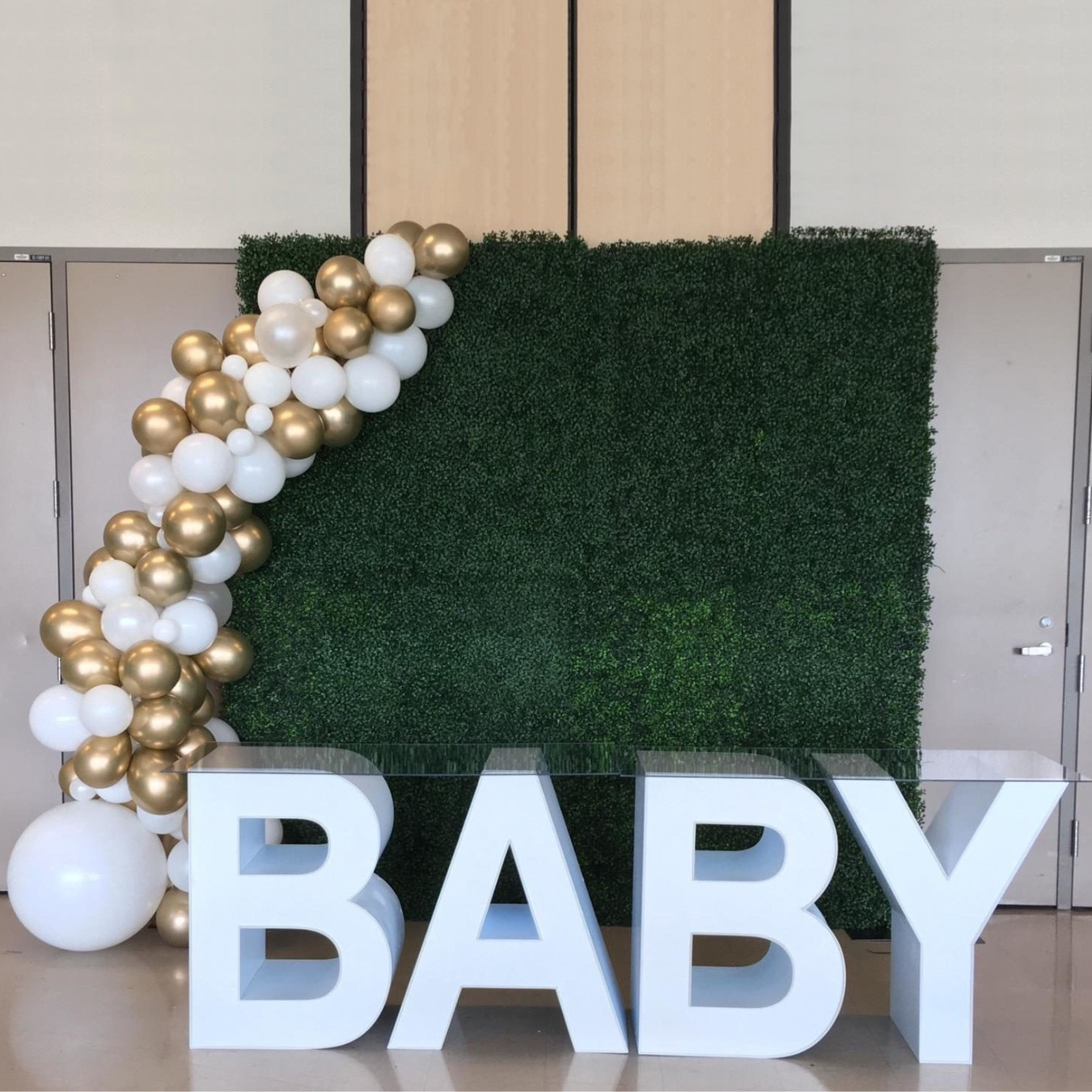 Baby Block Letters Table