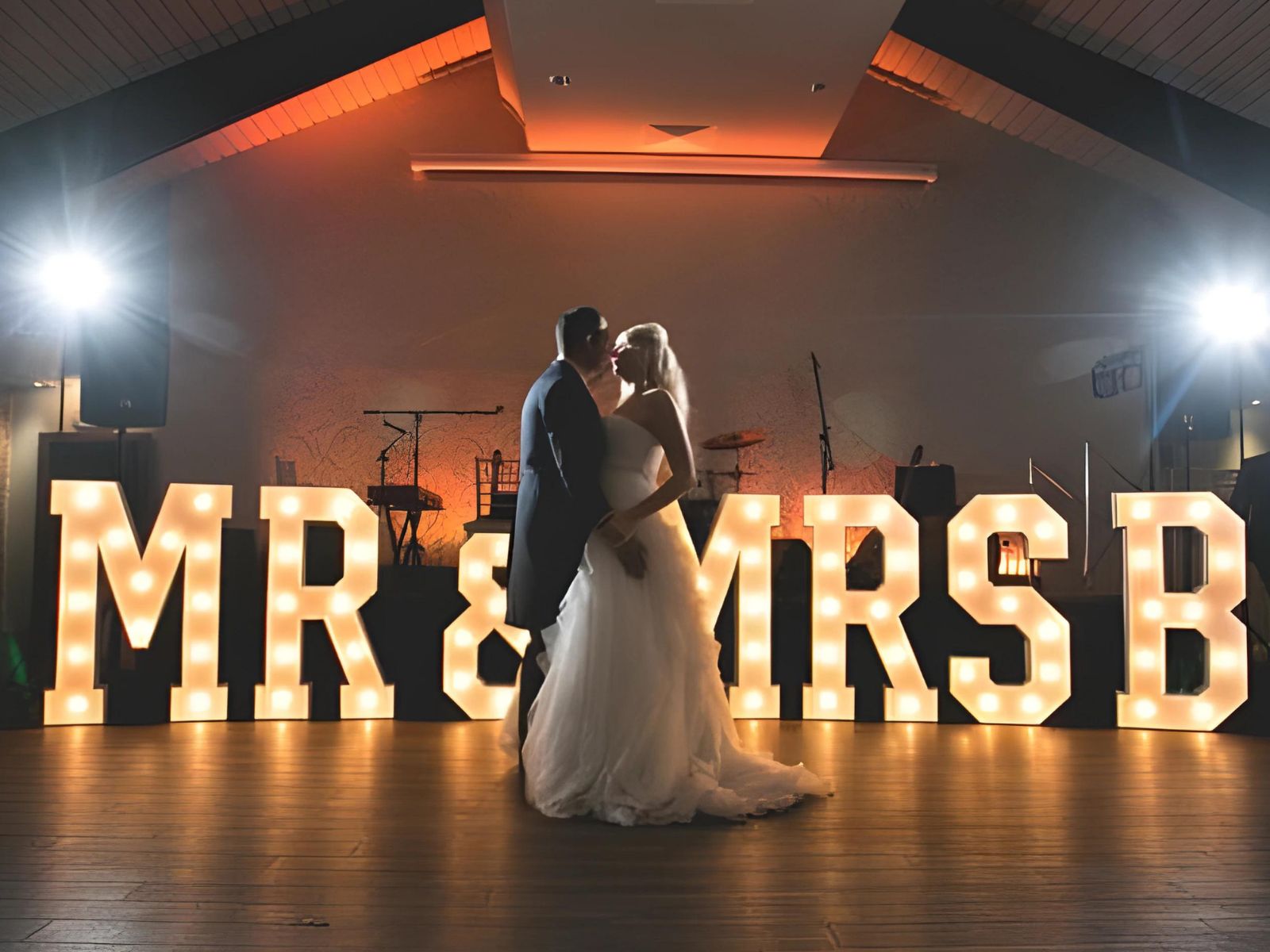 Baltimore Mr & Mrs Marquee Letters Rental
