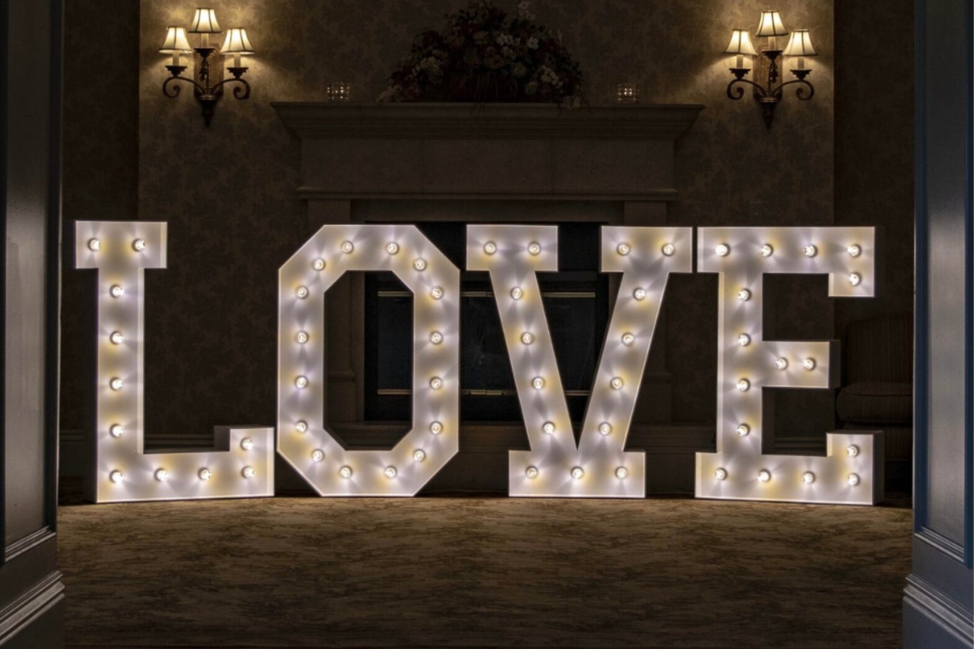 Clarksville Love Marquee Letters Rental