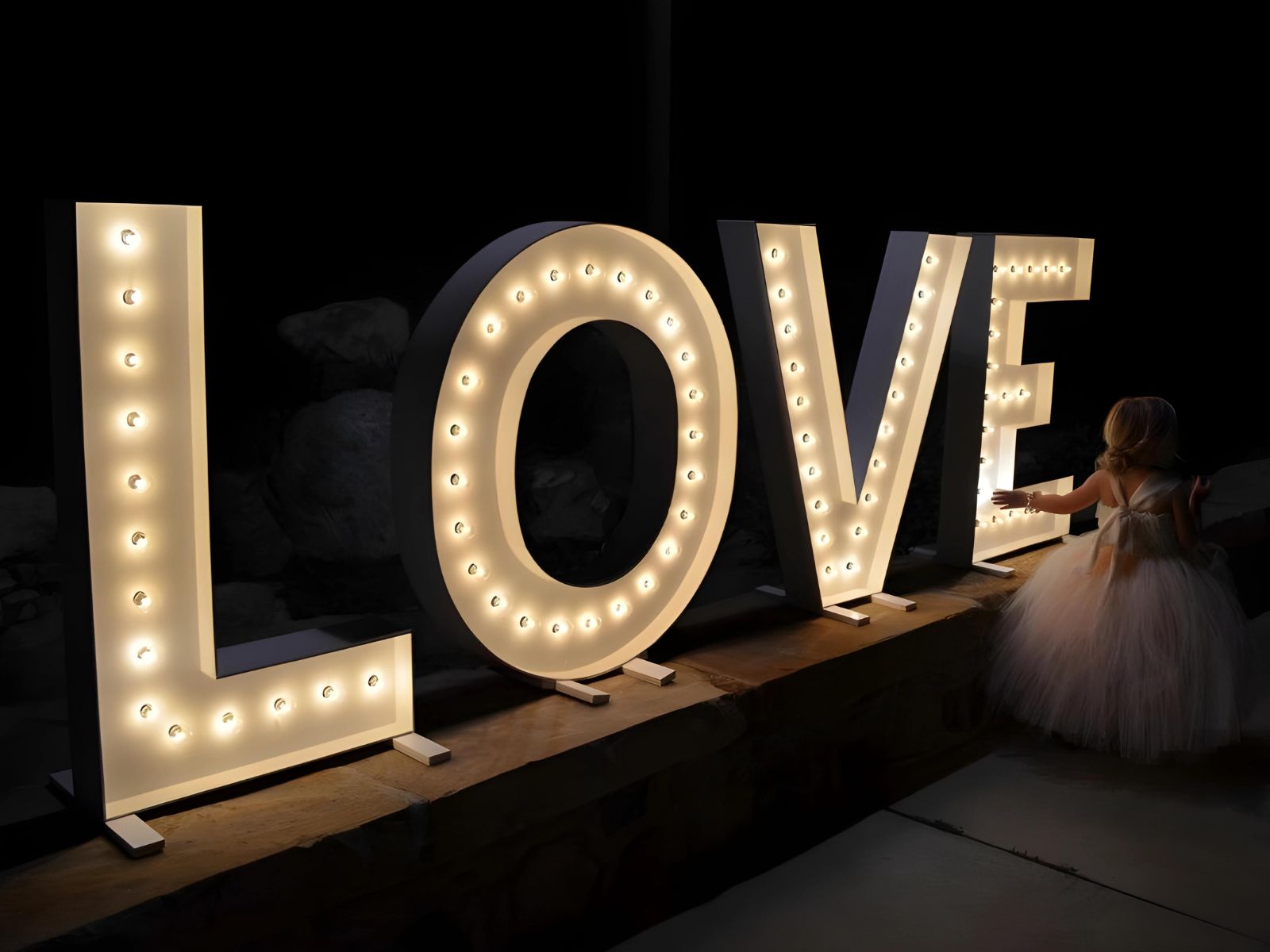 Love Marquee Lights Letters