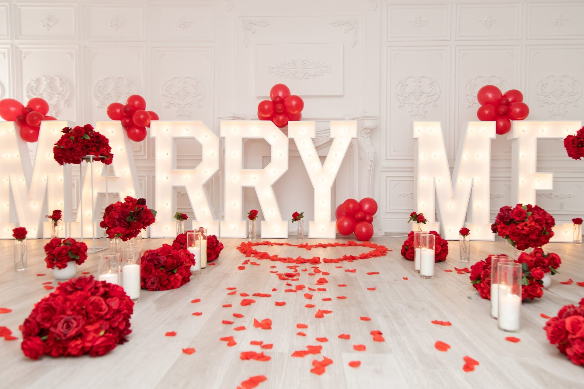Tallahassee Marry Me Marquee Letters